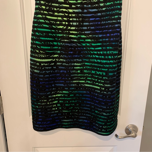 JS Collections Multi Color Spaghetti Strap Cocktail Dress - Picture 7 of 9